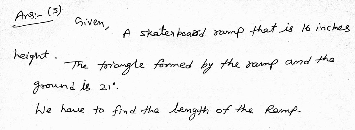 Trigonometry homework question answer, step 1, image 1